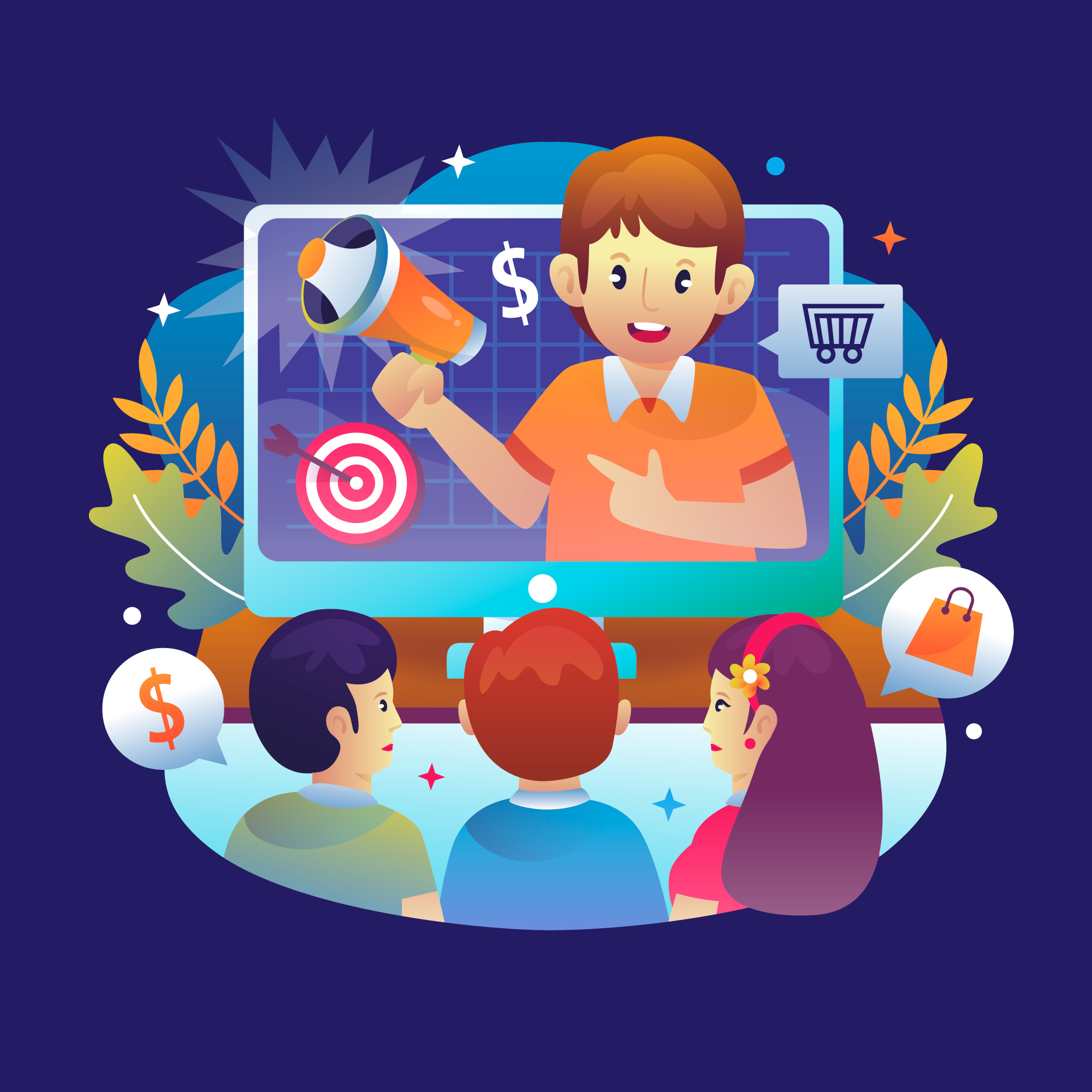 Market your business and reach customers